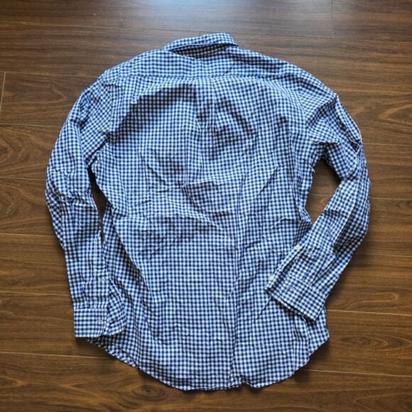 Ralph Lauren Men's Blue Checkered Shirt - Picture 7 of 7